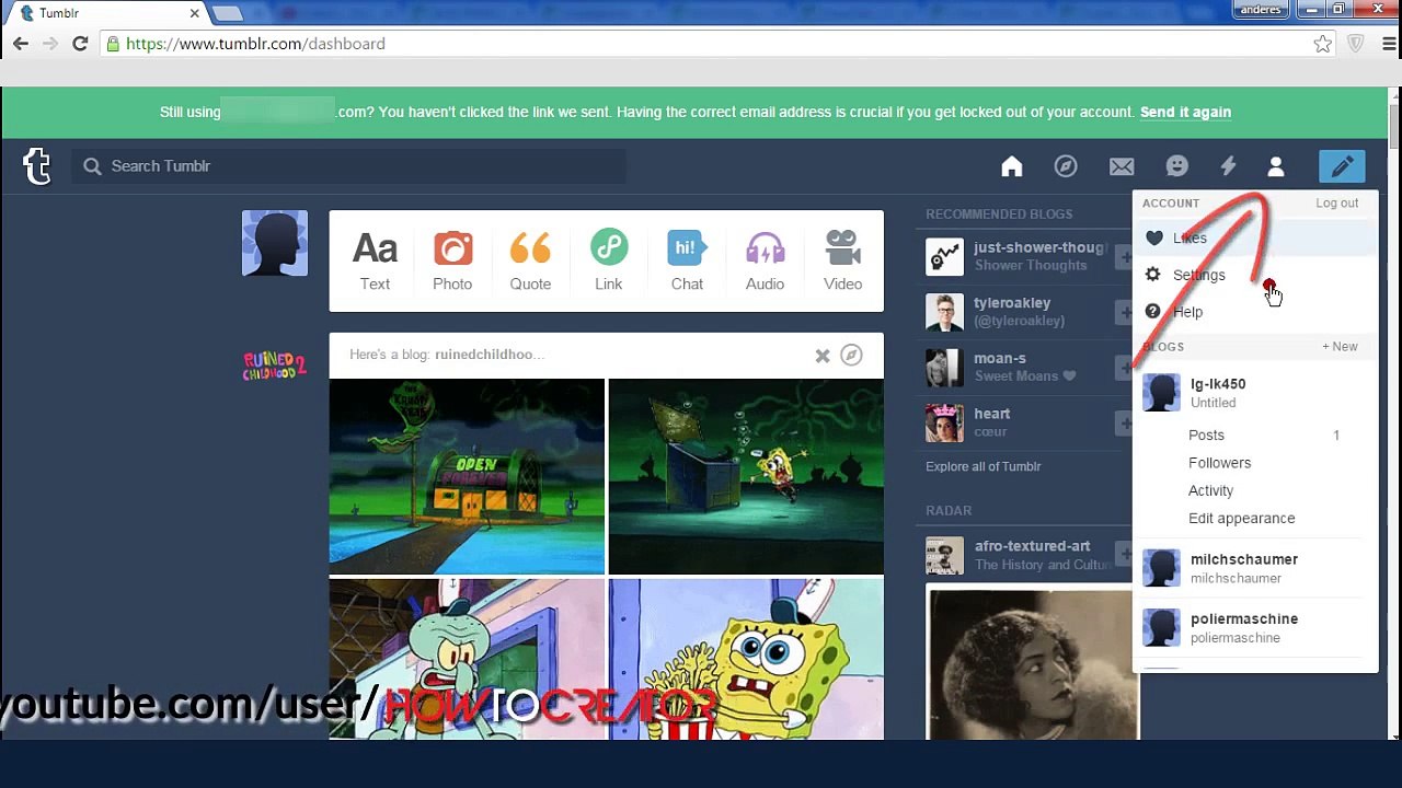 How to block someone on Tumblr blog-Xp70FqoGJMg