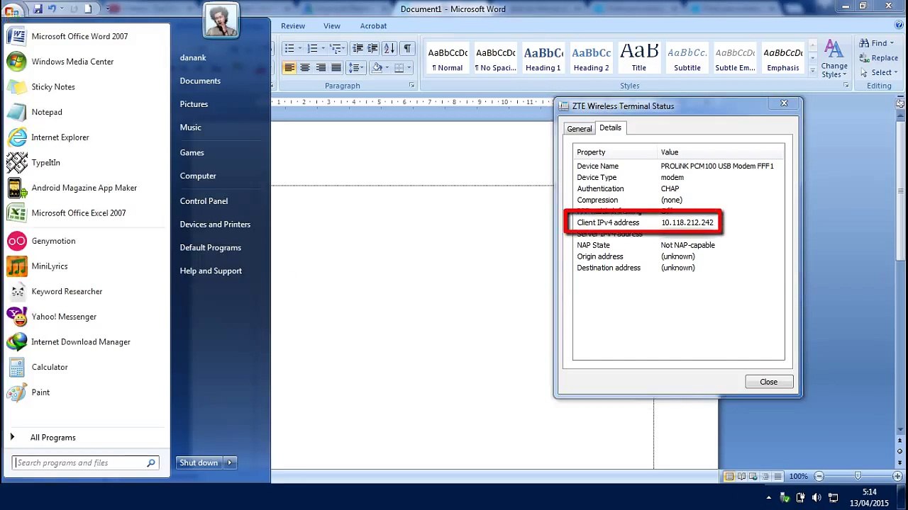 2 Methods How to find ip address on Windows 7-KNUgqvoXnaU