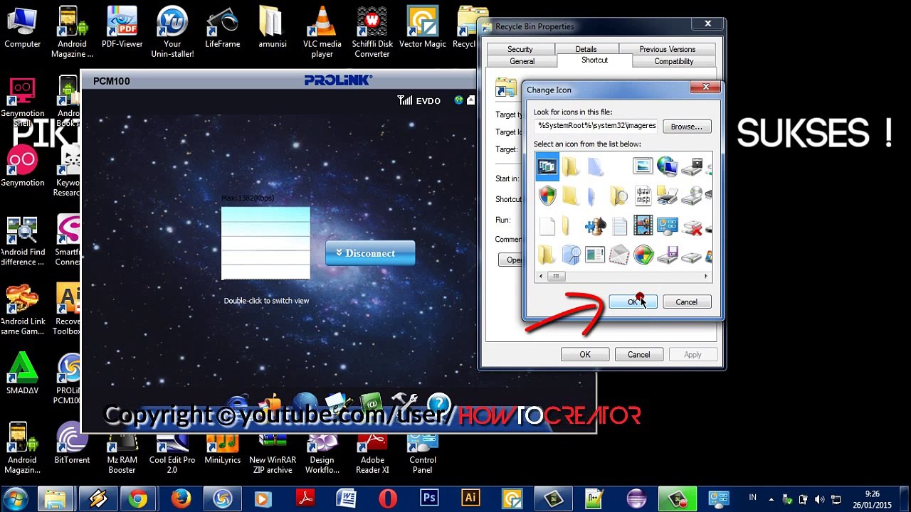 How to add pin Recycle Bin to Windows 7, 8, and 8 1 taskbar-mmWTOmmTgO8