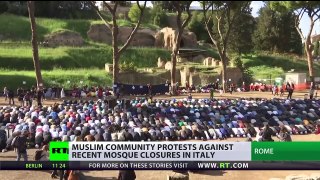 Muslims in Rome protest mosque closures, promise to pray to Allah in Vatican-22TwfqZqP6s