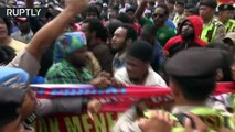 Police fire water cannons at Papuans calling for independence-fjoshCPUP4Q