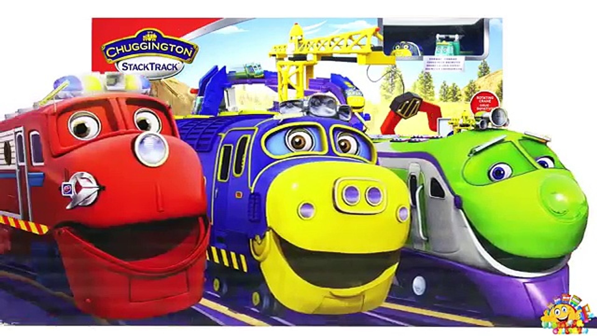 Chuggington StackTrack Toy Trains Brewsters Big Build Adventure Set - video  Dailymotion