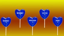 Mini Candy Lollipop Finger Family | Sweet Candy Daddy Finger Nursery Songs