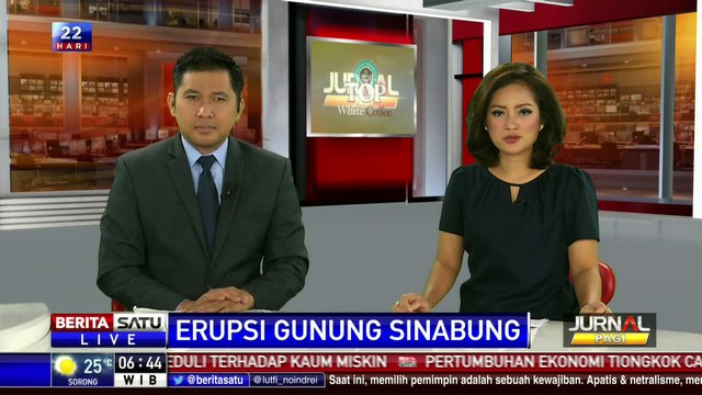 Aktivitas Tinggi, Sinabung Berstatus Awas