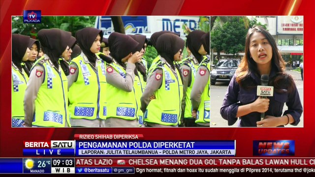 Jelang Pengamanan Rizieq, Polda Pertekat Keamanan