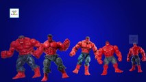 Hulk Finger Family | RED HULK Cartoon 3D Animation Finger Family Nursery Rhymes & Songs For Children