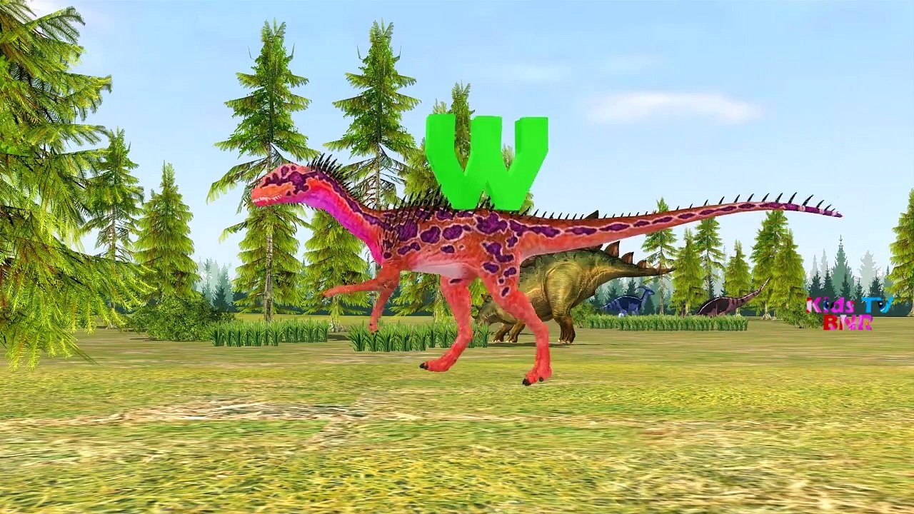 Dinosaurs Shapes With Names Song || Rhymes For Cartoon Children Nursery Rhymes || 3D Animation