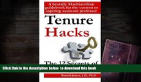Audiobook  Tenure hacks: The 12 secrets of making tenure Russell James Full Book