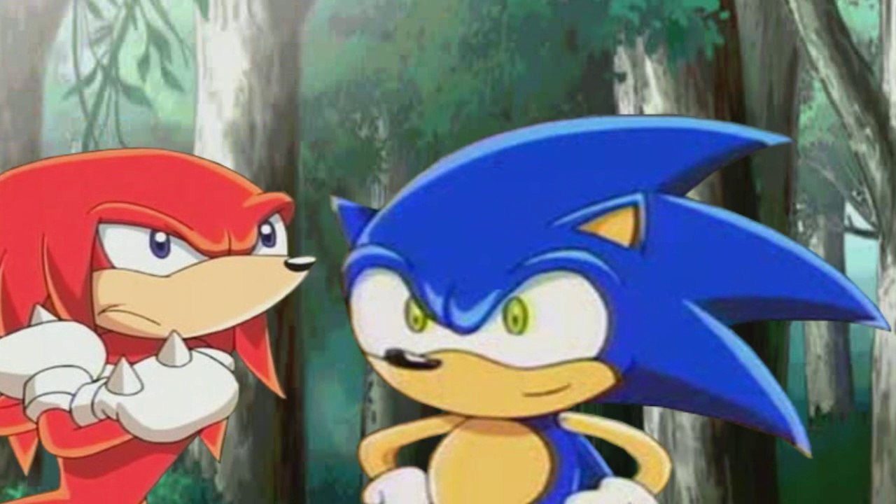 French YTP - Sonic le hérisson bleu & Knuckles l'échidné rouge