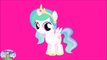 My Little Pony Transforms Princess Celestia Baby Alicorn Colors Surprise Egg and Toy Collector SETC