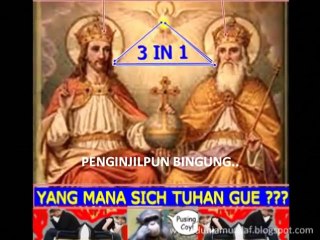 [73] MUALAF BERTANYA KEPADA PASTOR STANLAY ׃ “Kenapa Konsep Ketuhanan Kristen⁄Katolik Sangat Membingungkan ?"