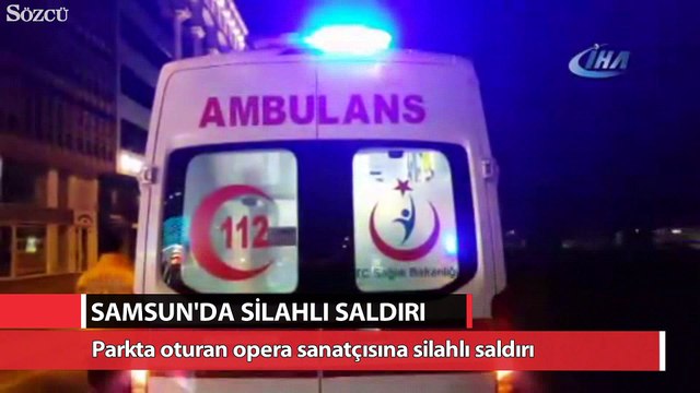 Parkta oturan opera sanatçısı silahlı saldırıya uğradı
