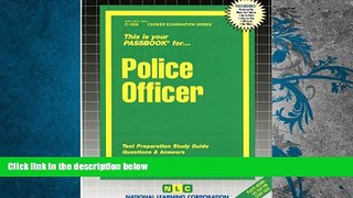 Read Book Police Officer(Passbooks) (C 1939) Jack Rudman  For Ipad