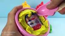 Play Doh Ice Cream Cupcakes Surprise Toys Paw Patrol Disney Pixar Finding Dory Marvel Avengers Eggs