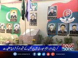 Karachi: Shuhada Wall made in Ibrahim Hyderi Police Station