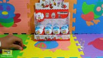 Сюрприз яйца Kinder Joy Kinder Joy Сюрприз яйца Дисней распаковка для девочек и мальчиков [HD]