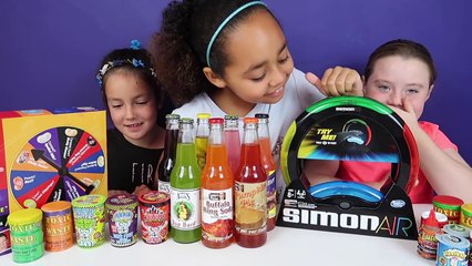 Simon Air Toy Challenge Game - Warheads Extreme Sour Candy - Gross Soda - Bean Boozled