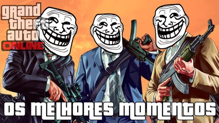 OS MELHORES MOMENTOS DO GTA V!!