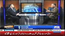 Moeed Pirzada made speechless Daniyal Aziz in live show
