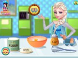 Эльза готовит вкусный торт! Игра для девочек про рецепты! Детский мультик!