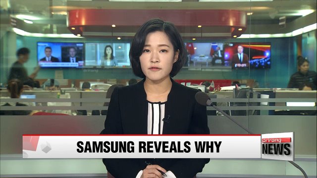 Samsung Electronics says battery defect was cause of Galaxy Note 7 fires