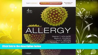 Download [PDF]  Allergy: Expert Consult Online and Print, 4e Stephen T. Holgate MD  DSc  FRCP