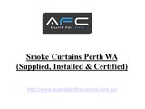 Fire Rated Curtains PerthWA - Australian Fire Control