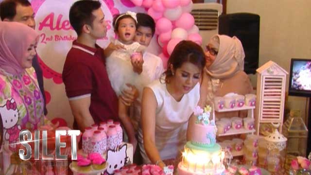 Tampil Bersama di Pesta Ultah Anak, Olla dan Aufar Baik-baik Saja? - Silet 23 Januari 2017