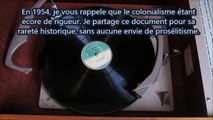 Disque Pyral : Entretien radio d'un étudiant strasbourgeois racontant son voyage en Afrique 1954