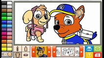 Paw patrol Skye-Chase Coloring Book Games Nick Jr Full Episodes