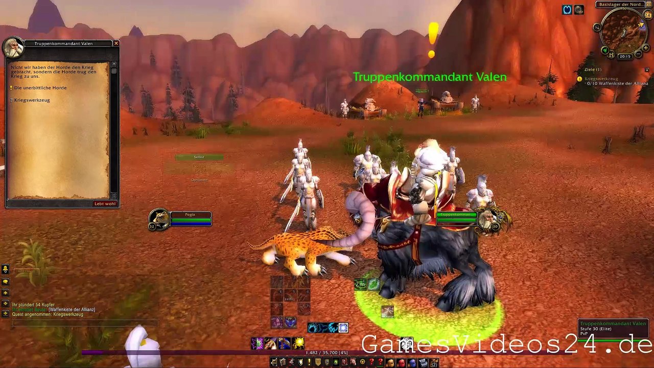 World of Warcraft Quest: Kriegswerkzeug