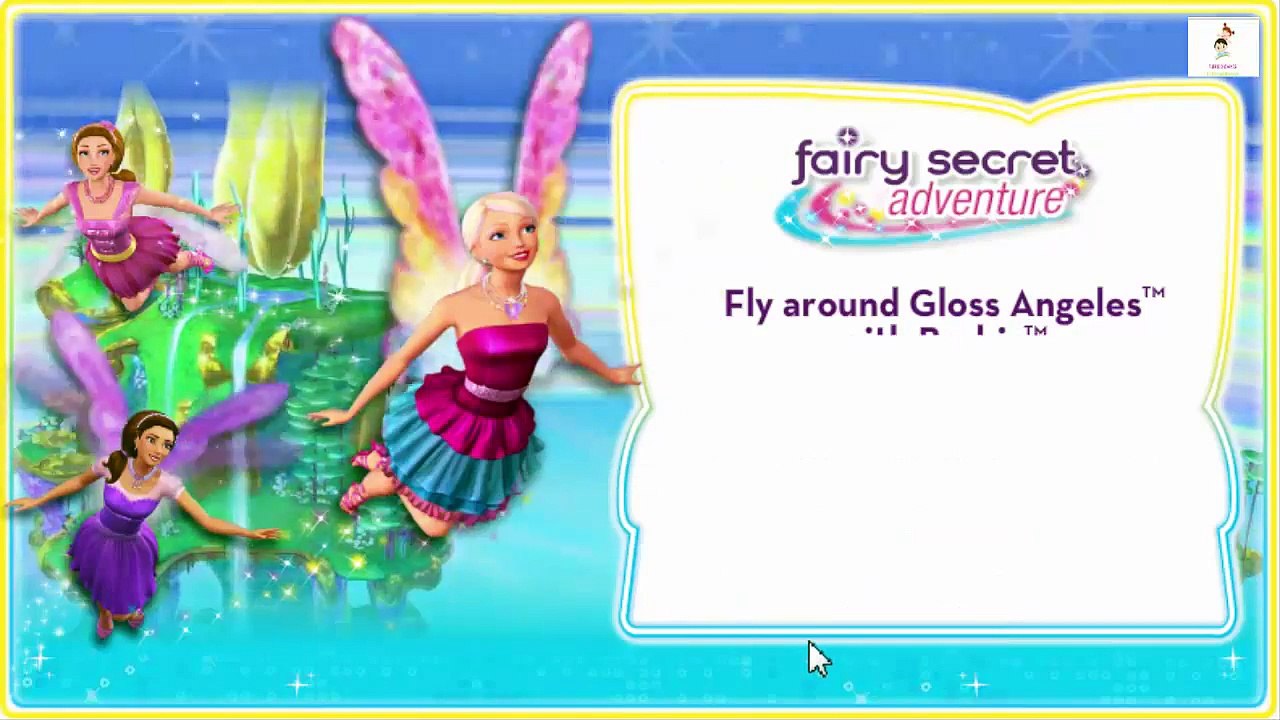 Barbie Fairy Secret Adventure - Kid Games - Gameplay – Видео Dailymotion