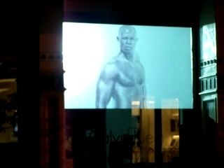 Calvin Klein Steel Ad featuring Djimon Hounso.