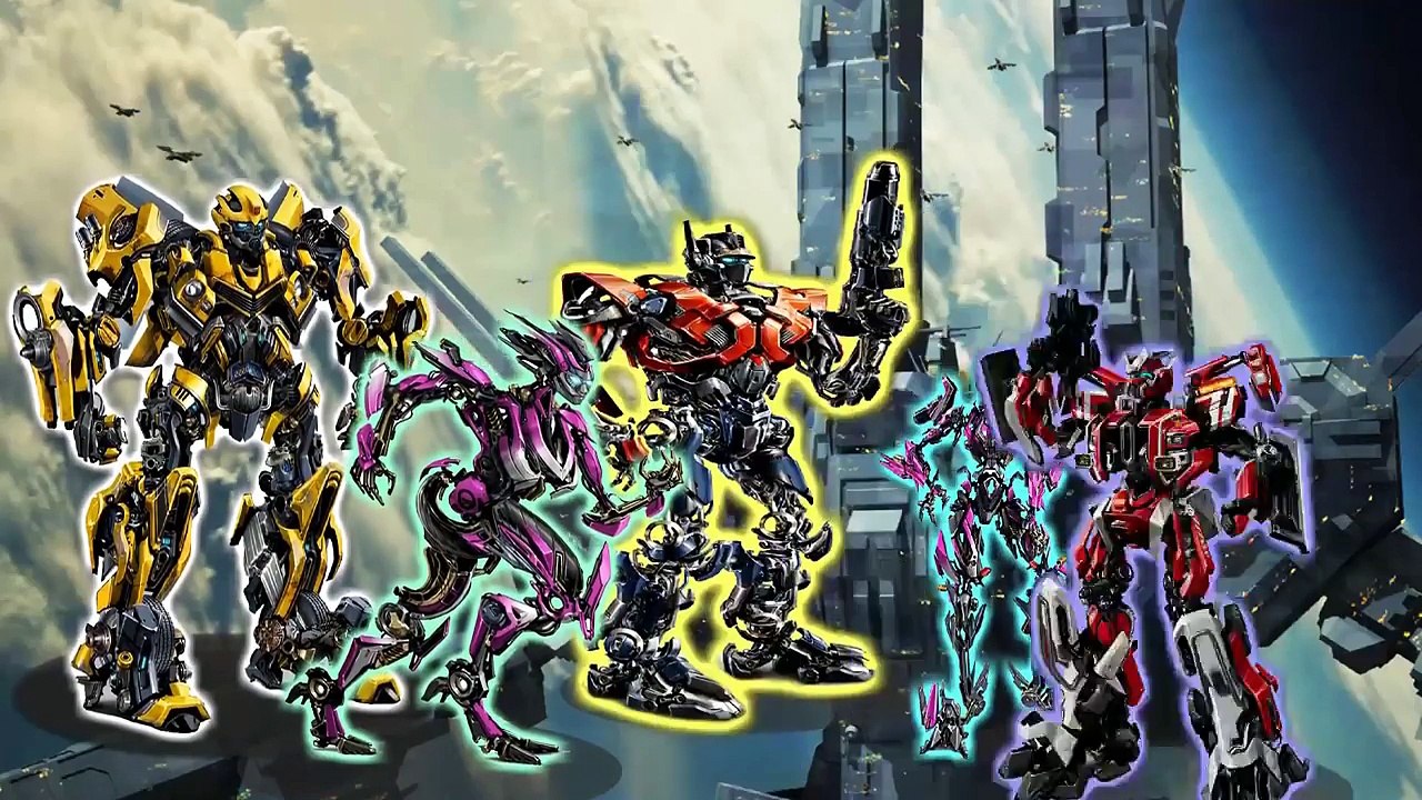 Transformers Finger Family Nursery Rhymes Lyrics