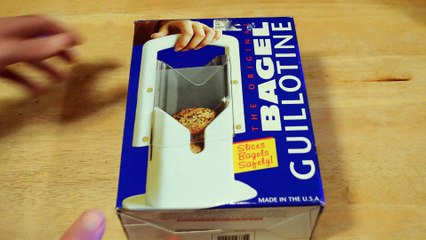 The Original Bagel Guillotine Slicer Review