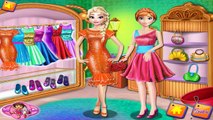 Elsa and Anna Shopping Time Disney Frozen Princesses Dress up Games for Kids