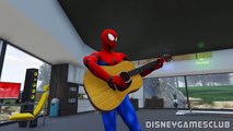 New Disney Cars Lightning McQueen For Kids & Spiderman Childrens Songs Nursery Rhymes