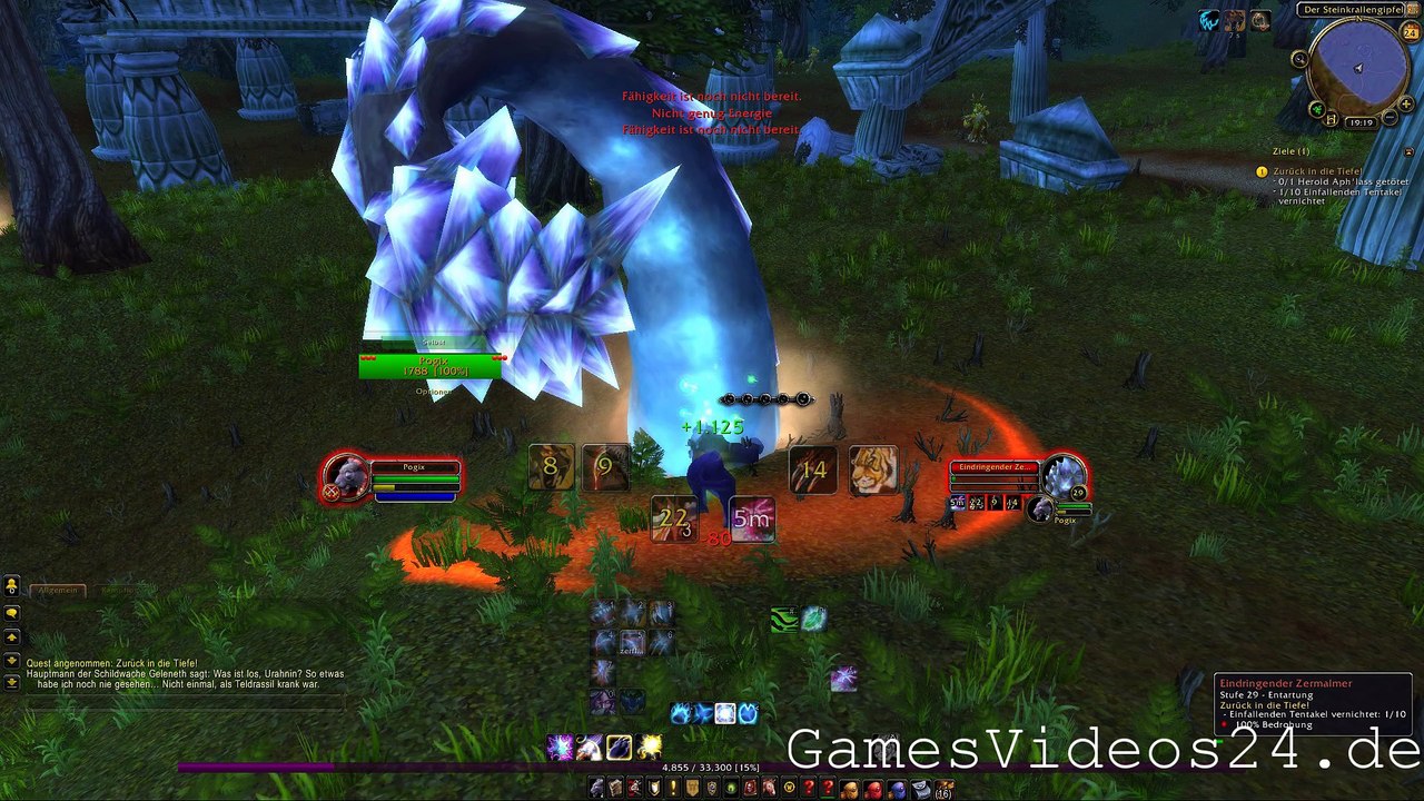 World of Warcraft Quest: Zurück in die Tiefe!