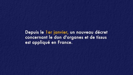 Télécharger la video: Don d'organes : l'inscription au registre des refus peut désormais se faire en ligne