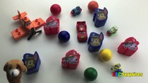 ABC SURPRISES EGG Learn to Spell Colors Disney Car Toys Lightning McQueen Thomas Train Paw Patrol