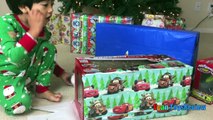 Christmas Morning new Opening Presents Surprise Toys Ryan ToysReview