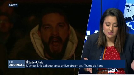 L'acteur Shia LaBeouf lance un live-streaming anti-Trump de 4 ans