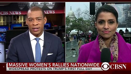 Massive turnout for Women s March on Washington