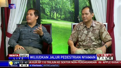 Lunch Talk: Wujudkan Jalur Pedestrian Nyaman #3