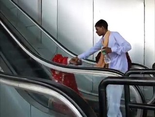 The Village woman first time in Mall comedy prank