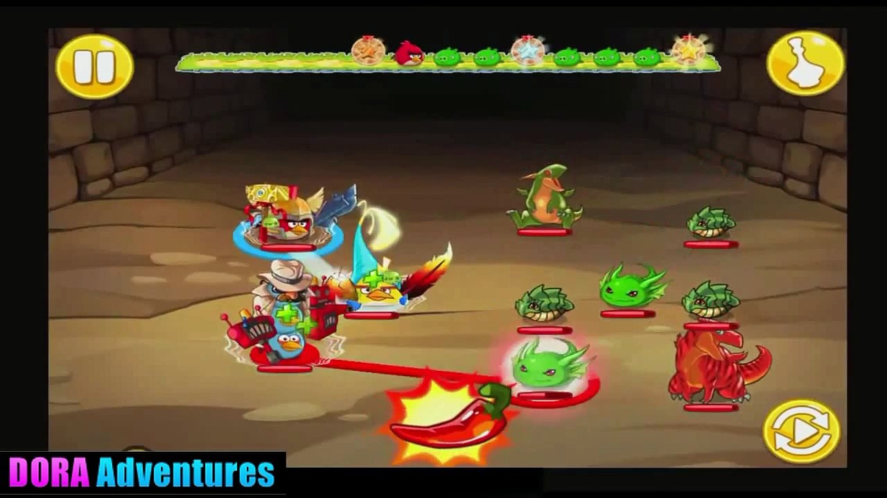 Angry Birds Epic - Angry Birds Vs Green Dragon