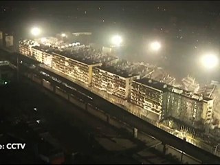 চীনে ১০ সেকেন্ডে গুঁড়িয়ে দেয়া হলো ১৯টি বহুতল ভবন