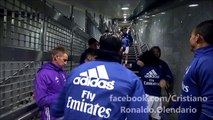 Ronaldo joue la comédie devant ses coéquipiers