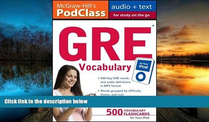 Download McGraw-Hill s PodClass GRE Vocabulary (MP3 Disk) For Ipad