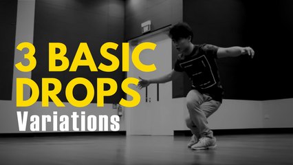 Bboy Tutorial | 3 Basic Drops Variations